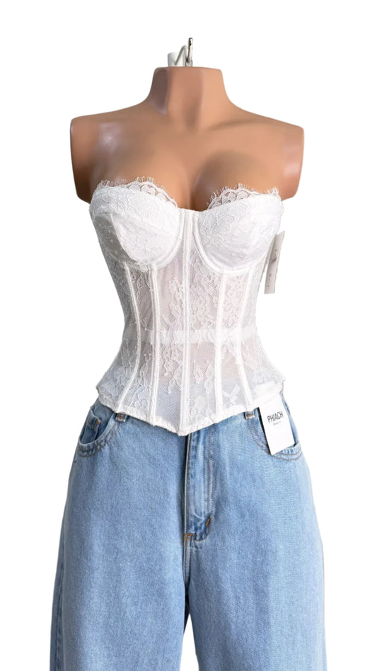 Corset Bordado