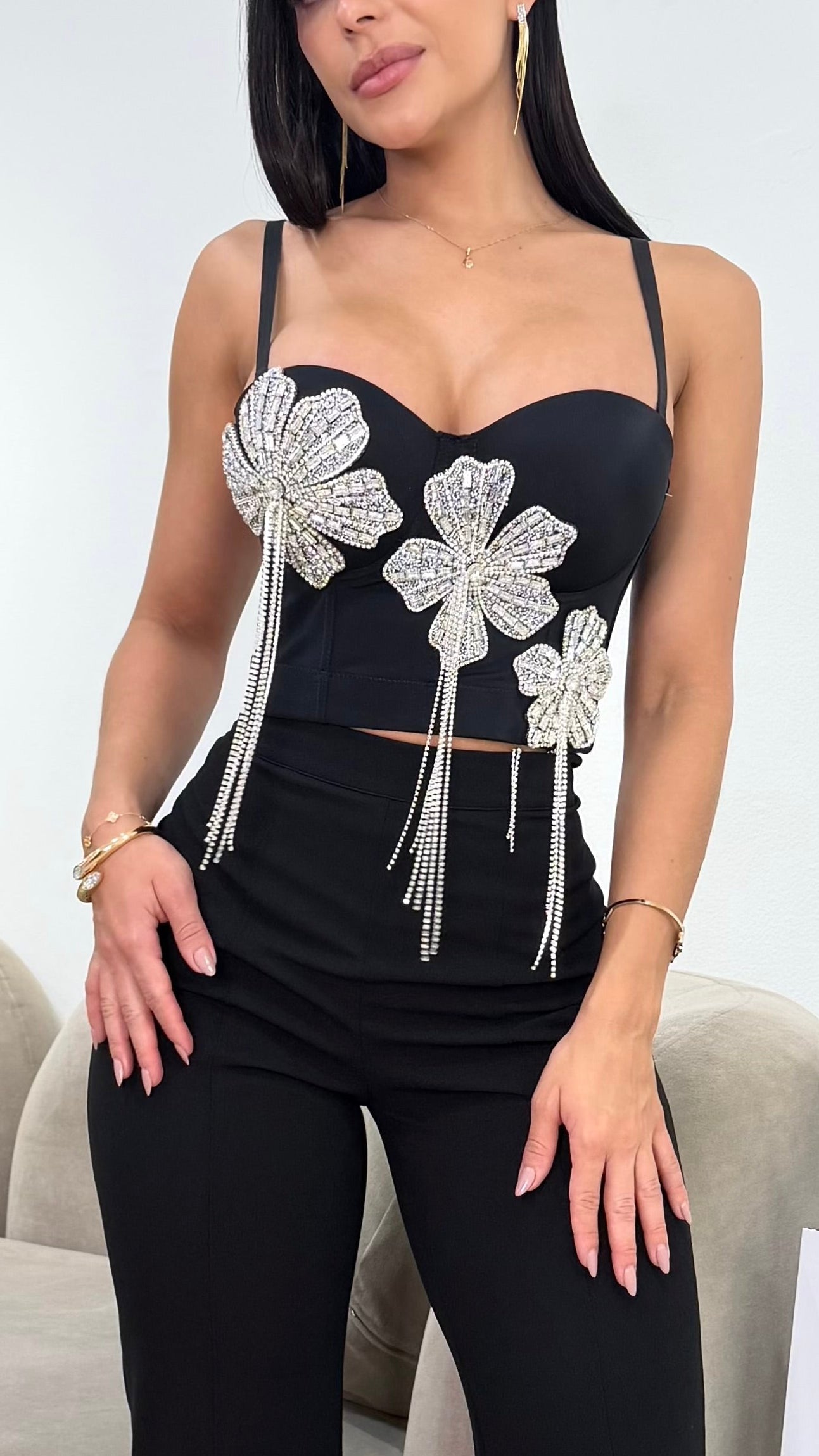 Corset Diamante
