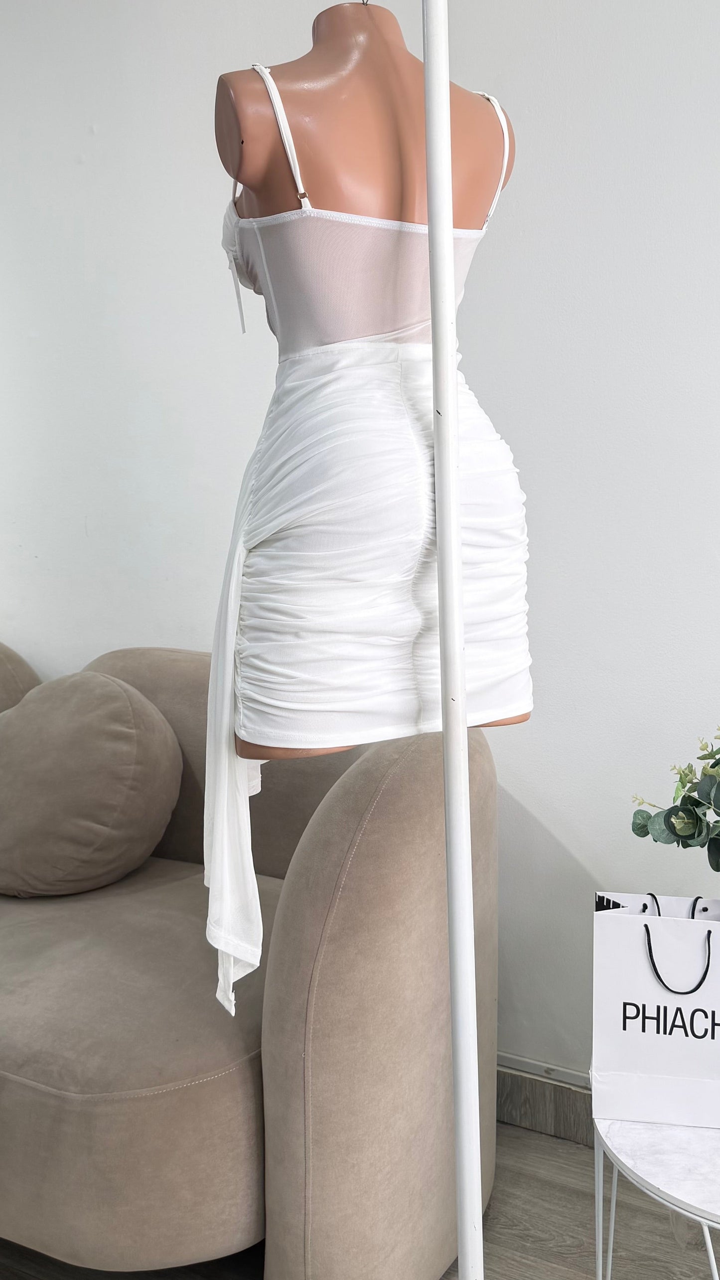 Vestido Corset Blanco