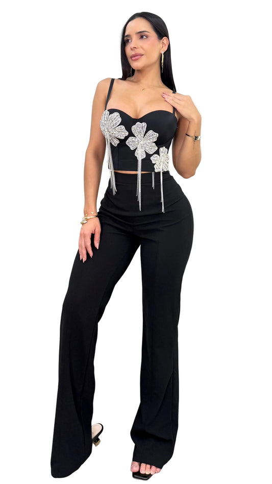 Corset Diamante