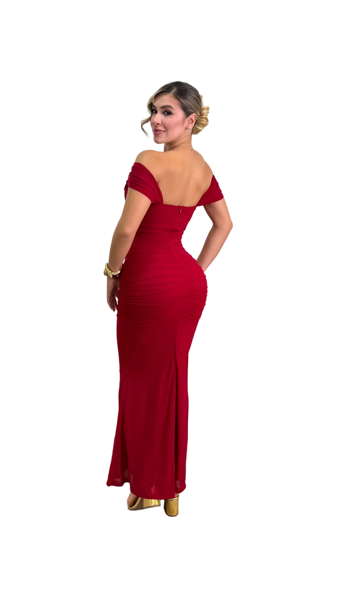 Vestido Corset Vino