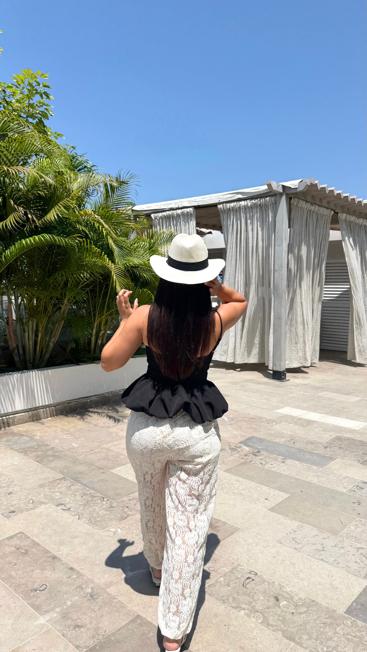 Pantalón Bordado