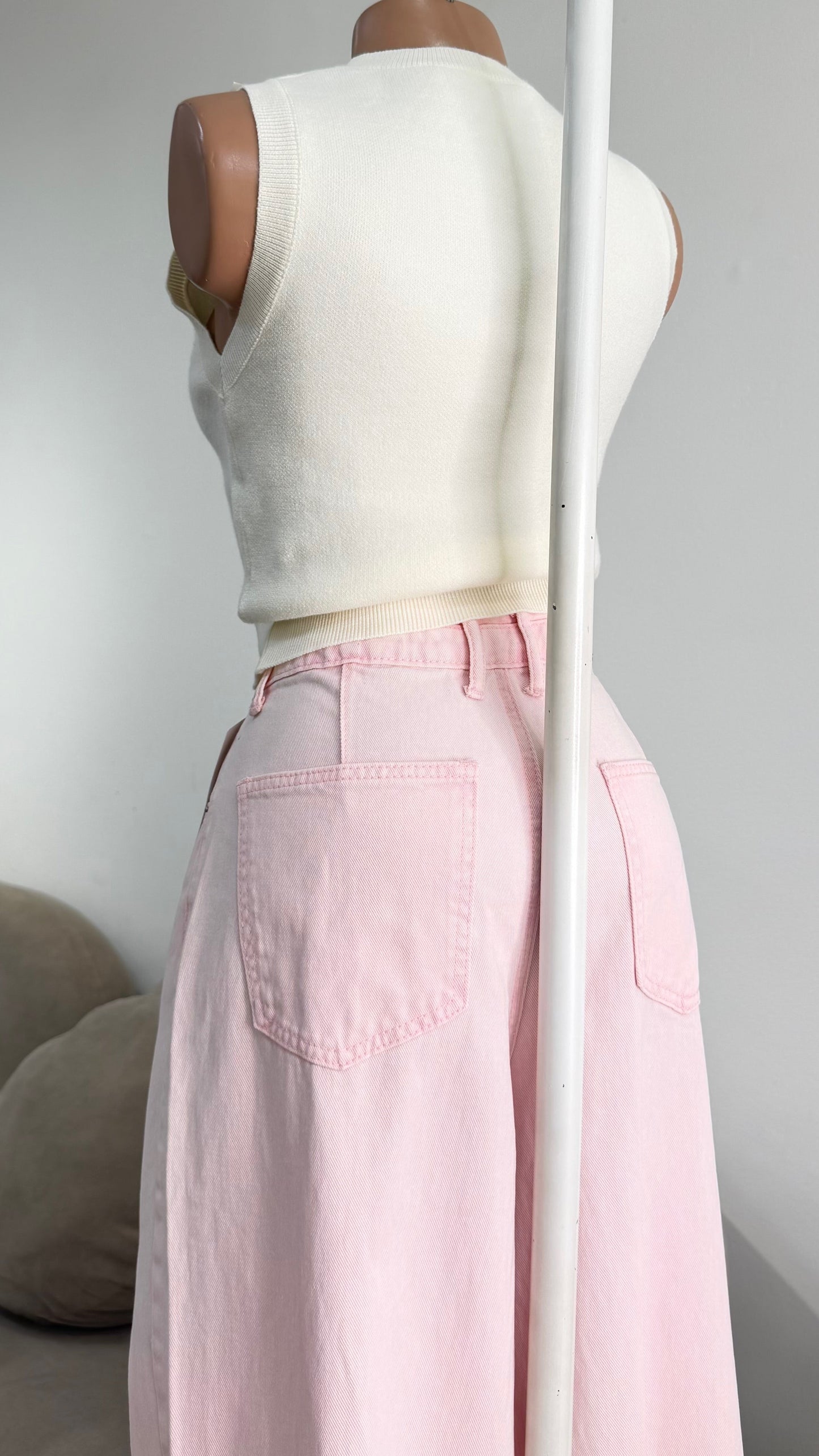 Denim Rosa Pastel