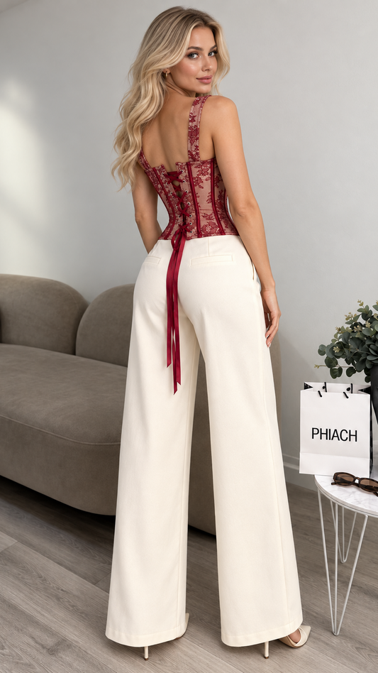 Pantalón Beige
