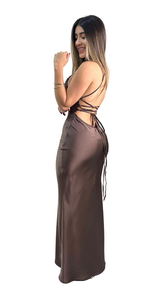 Vestido Café