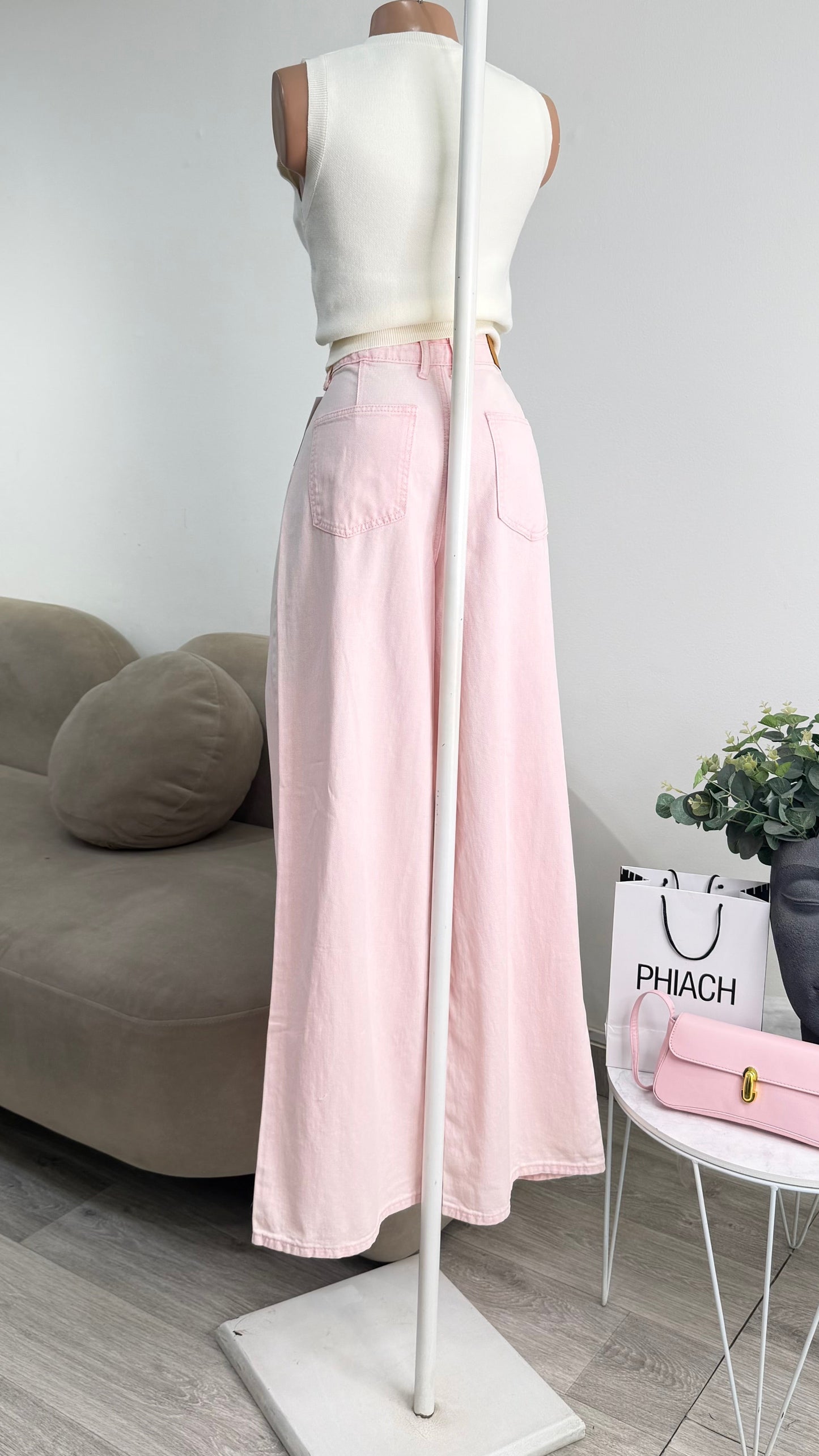 Denim Rosa Pastel
