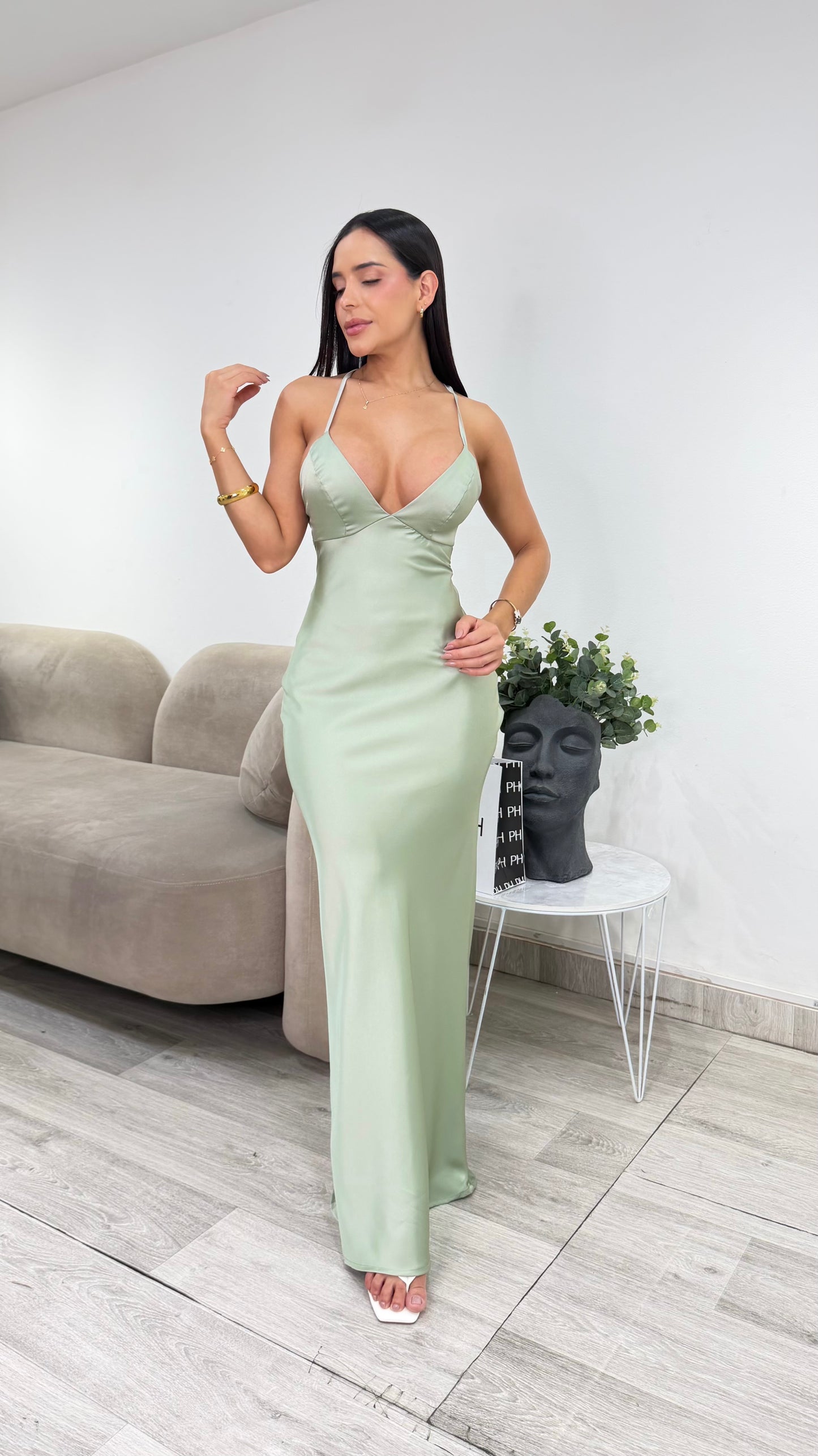 Vestido Saten