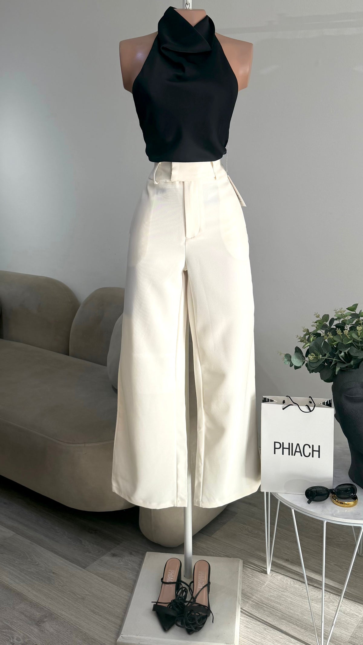 Pantalón Beige