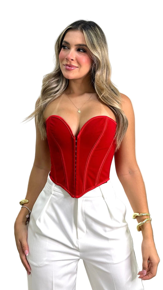 Corset Aura Rojo