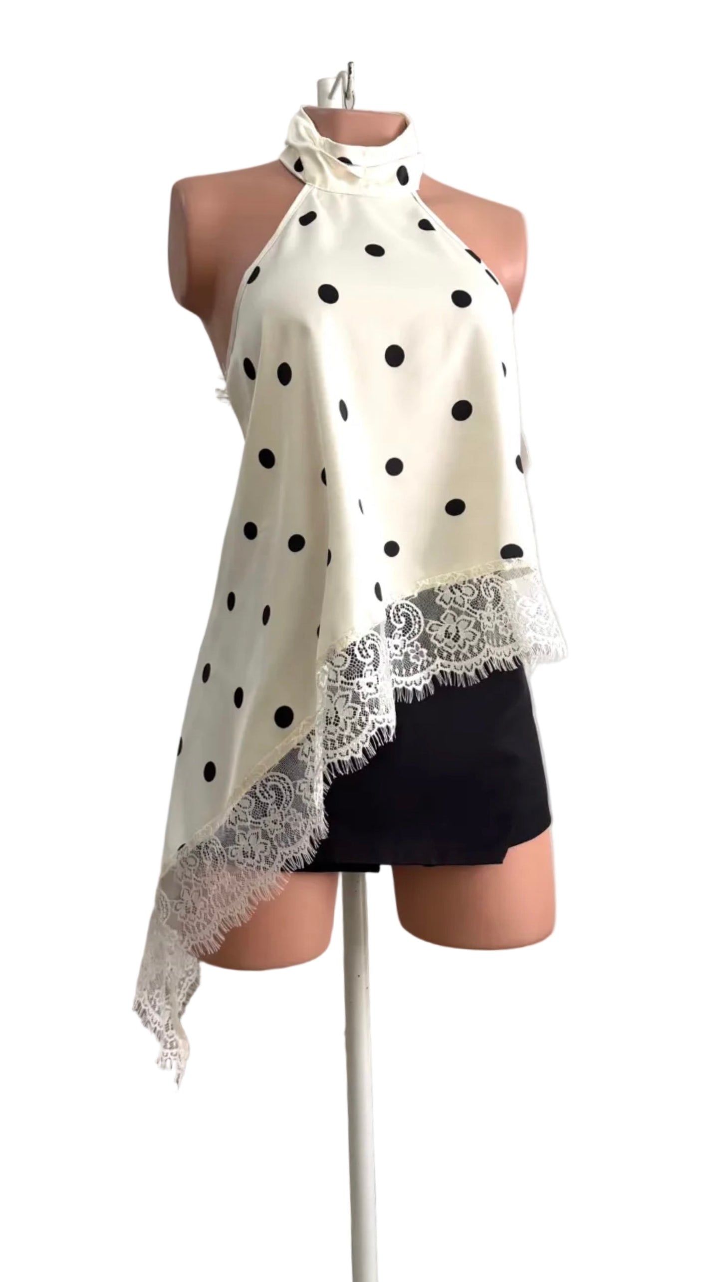 Blusa polka bordada